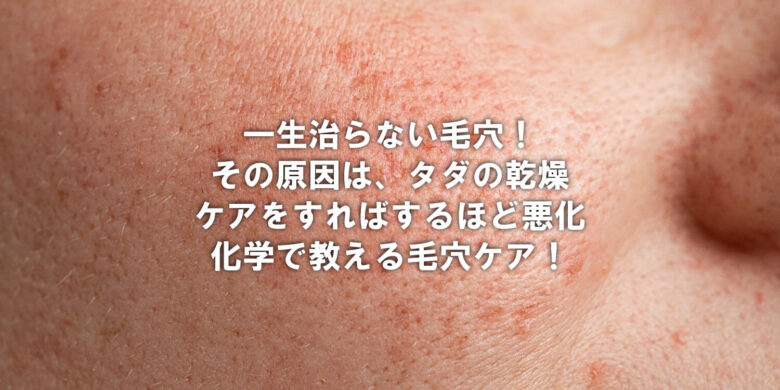 化学で教える毛穴ケア
