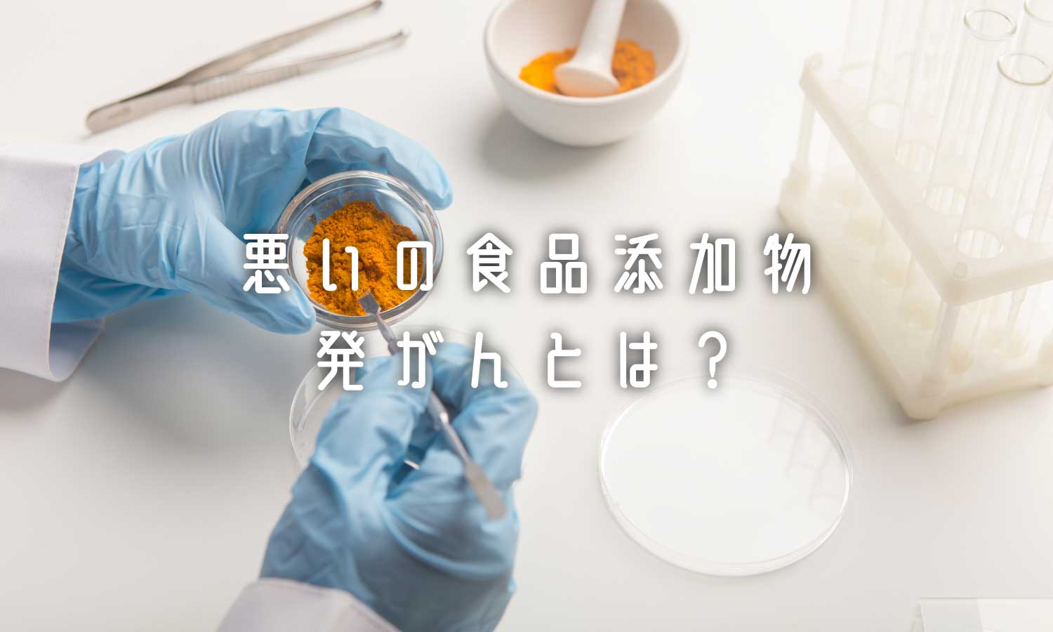 あなたが現在見ているのは 食品添加剤の怖さは、分からない事❗